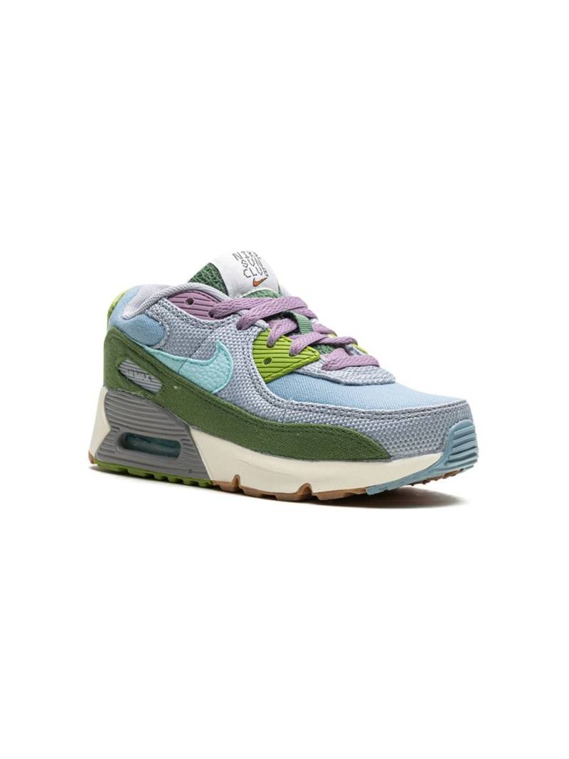 Nike Kids Air Max 90 SE "Sun Club - Worn Blue Treeline" sneakers von Nike Kids