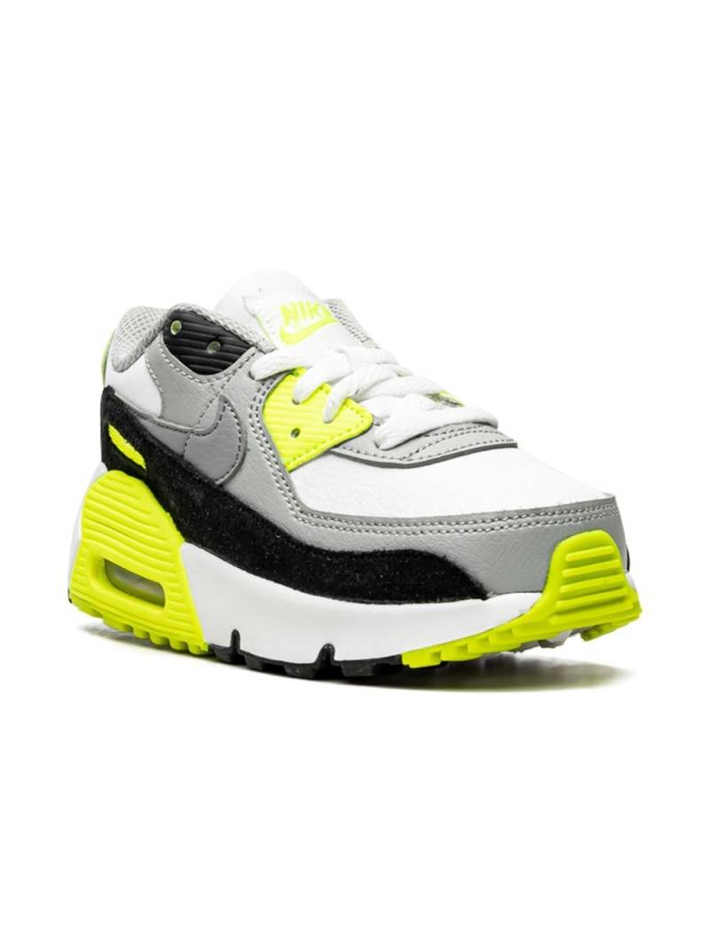 Nike Kids Air Max 90 "Grey/White/Black Volt" sneakers von Nike Kids