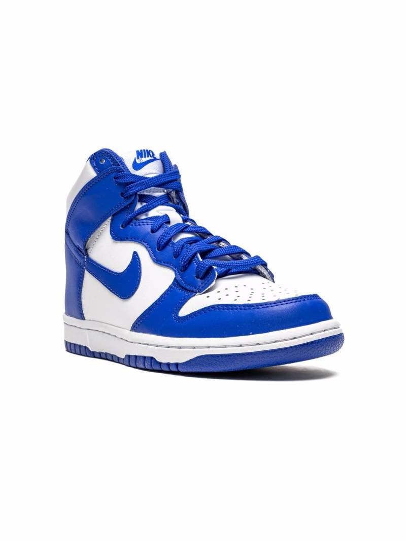 Nike Kids Dunk High "Game Royal" sneakers - White von Nike Kids