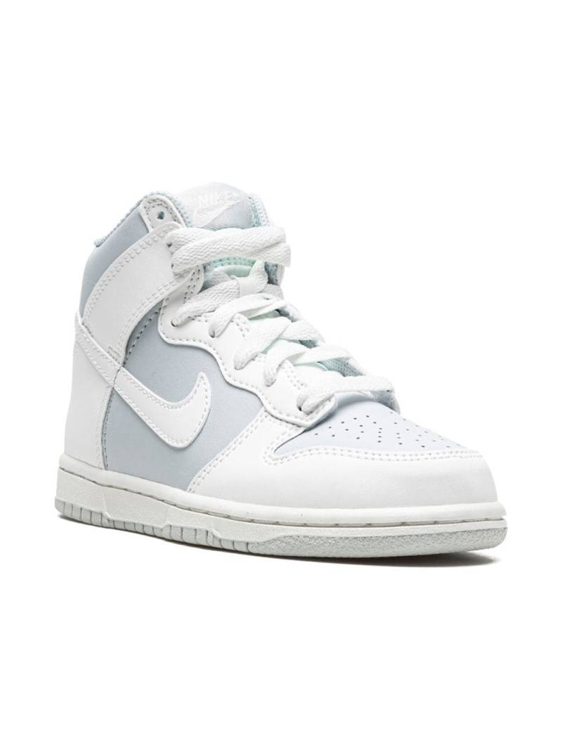 Nike Kids Dunk High "Summit White/Pure Platinum" sneakers von Nike Kids