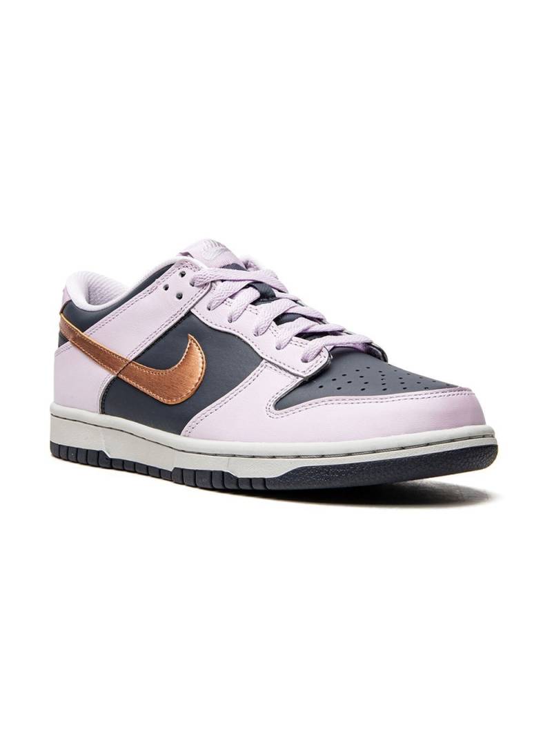 Nike Kids Dunk Low SE "Copper Swoosh" sneakers - Blue von Nike Kids