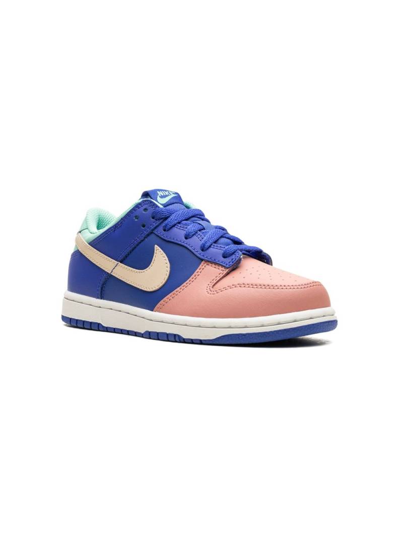 Nike Kids Dunk Low SE "Salmon Toe" sneakers - Blue von Nike Kids