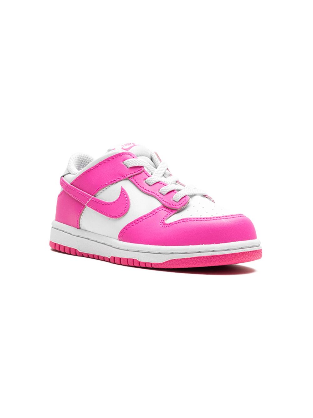 Nike Kids Dunk Low TD "White/Laser Fuschia" sneakers von Nike Kids