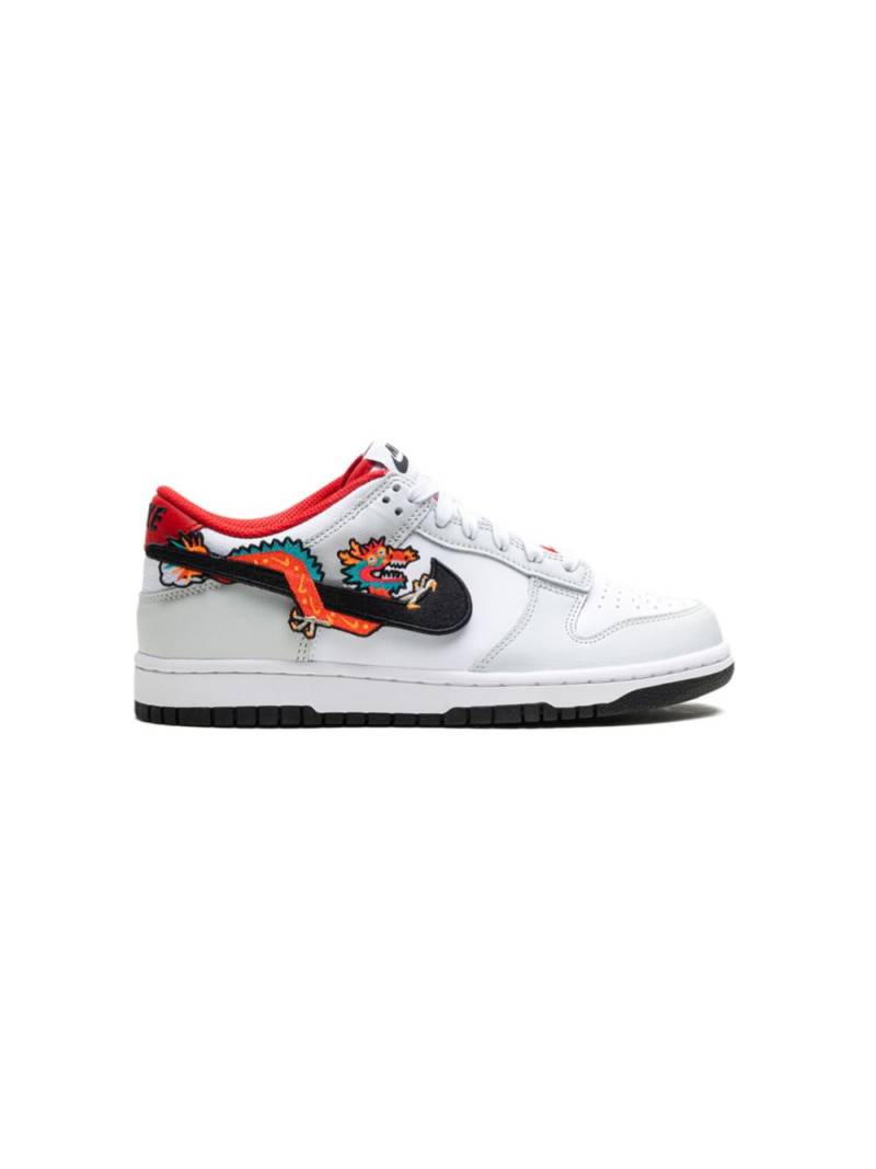 Nike Kids Dunk Low "Year Of The Dragon" sneakers - White von Nike Kids