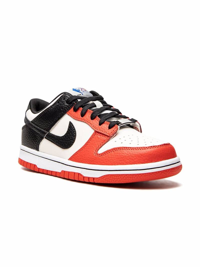 Nike Kids Dunk Low "NBA - Chicago Bulls" sneakers - Black von Nike Kids