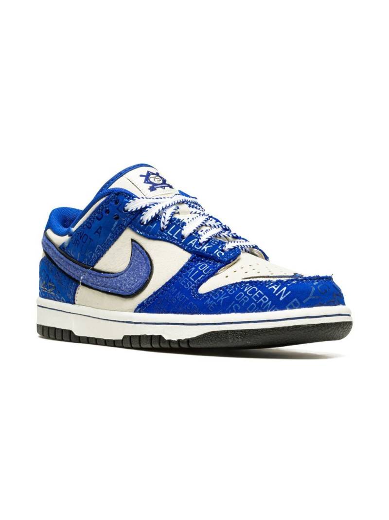 Nike Kids Dunk Low "Jackie Robinson" sneakers - Blue von Nike Kids