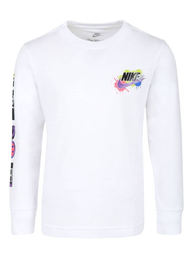 Nike Kids Jus do It sweatshirt - White von Nike Kids