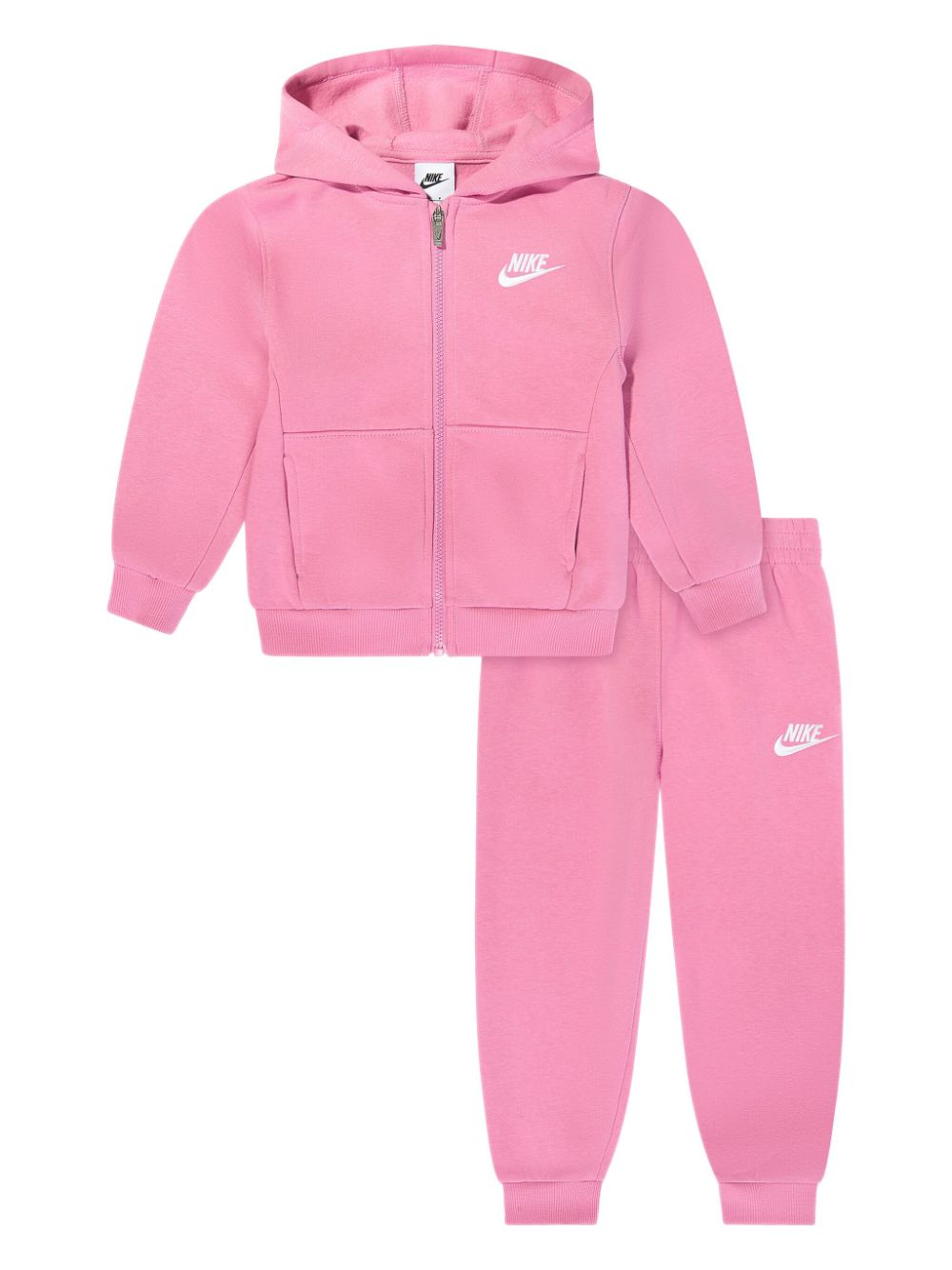 Nike Kids Swoosh-embroidered tracksuit - Pink von Nike Kids