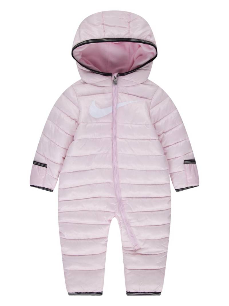 Nike Kids Swoosh-print snowsuit - Pink von Nike Kids