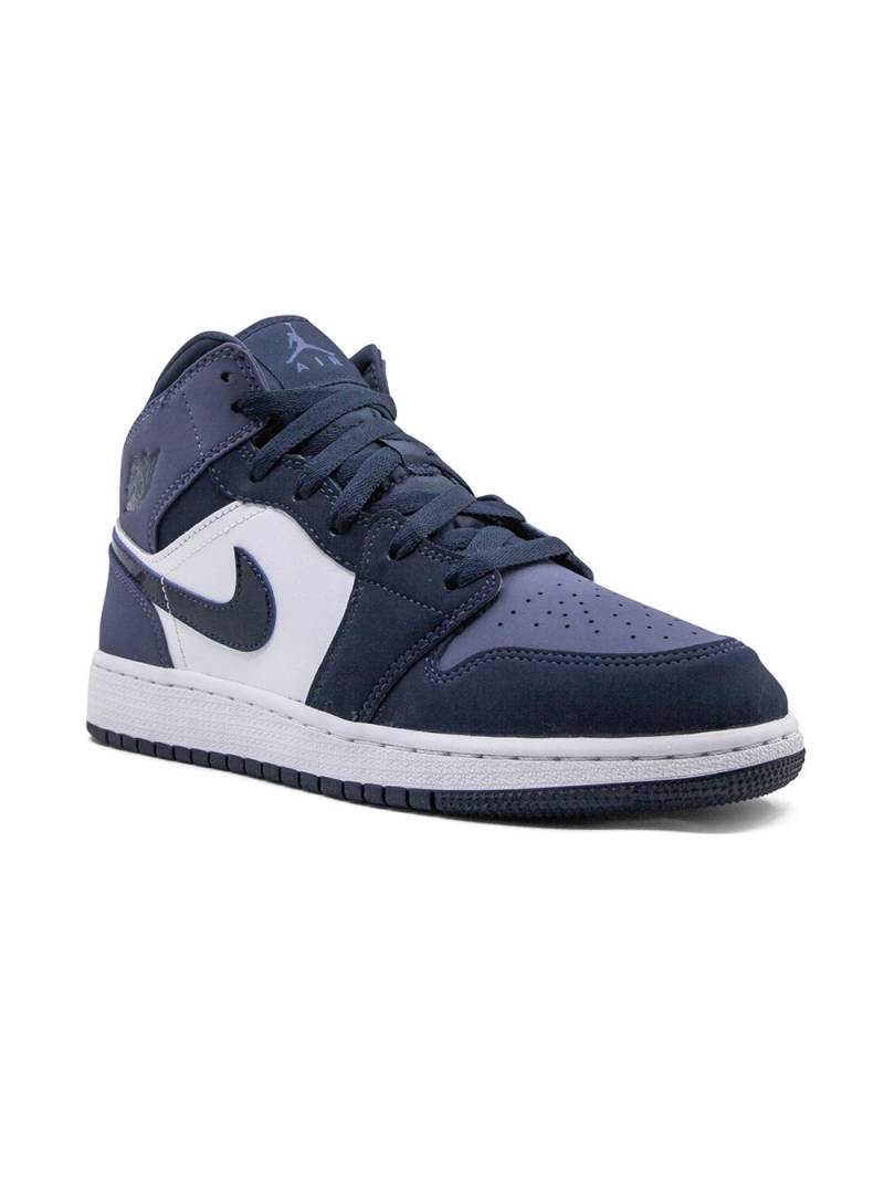 Jordan Kids Air Jordan 1 Mid "Sanded Purple" sneakers - Blue von Jordan Kids