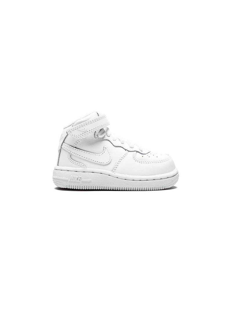 Nike Kids air force 1 mid sneakers - White von Nike Kids