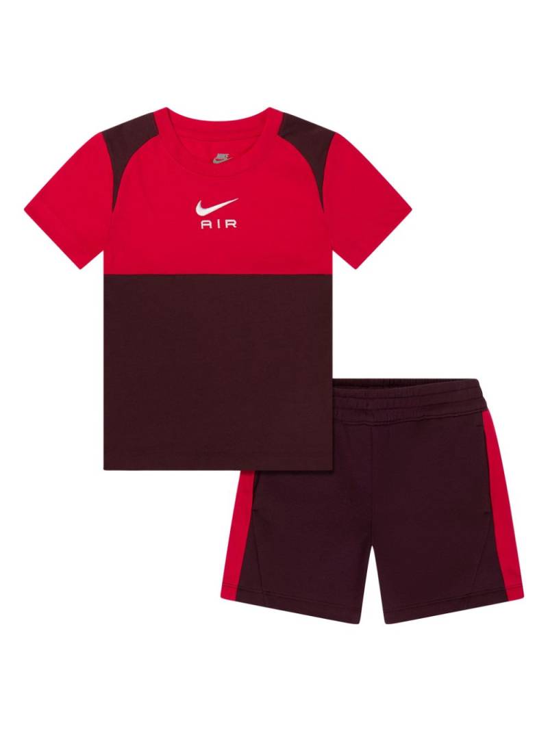 Nike Kids logo-embroidered shorts set von Nike Kids