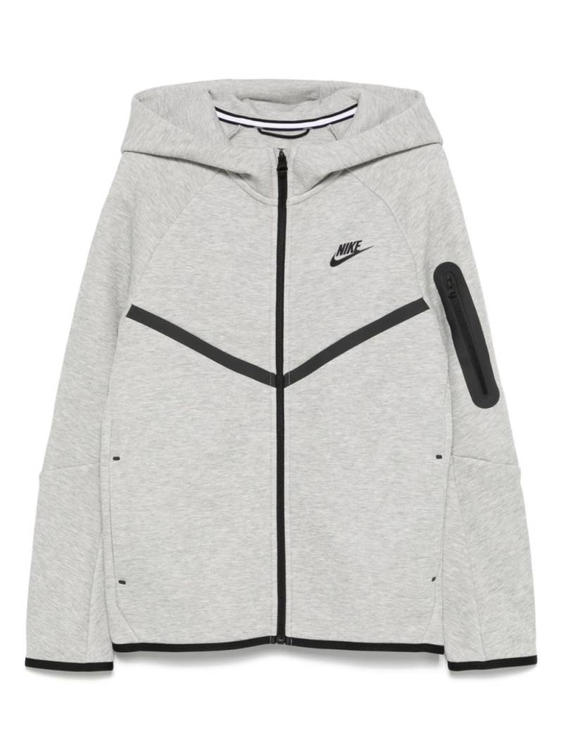 Nike Kids logo-print jacket - Grey von Nike Kids