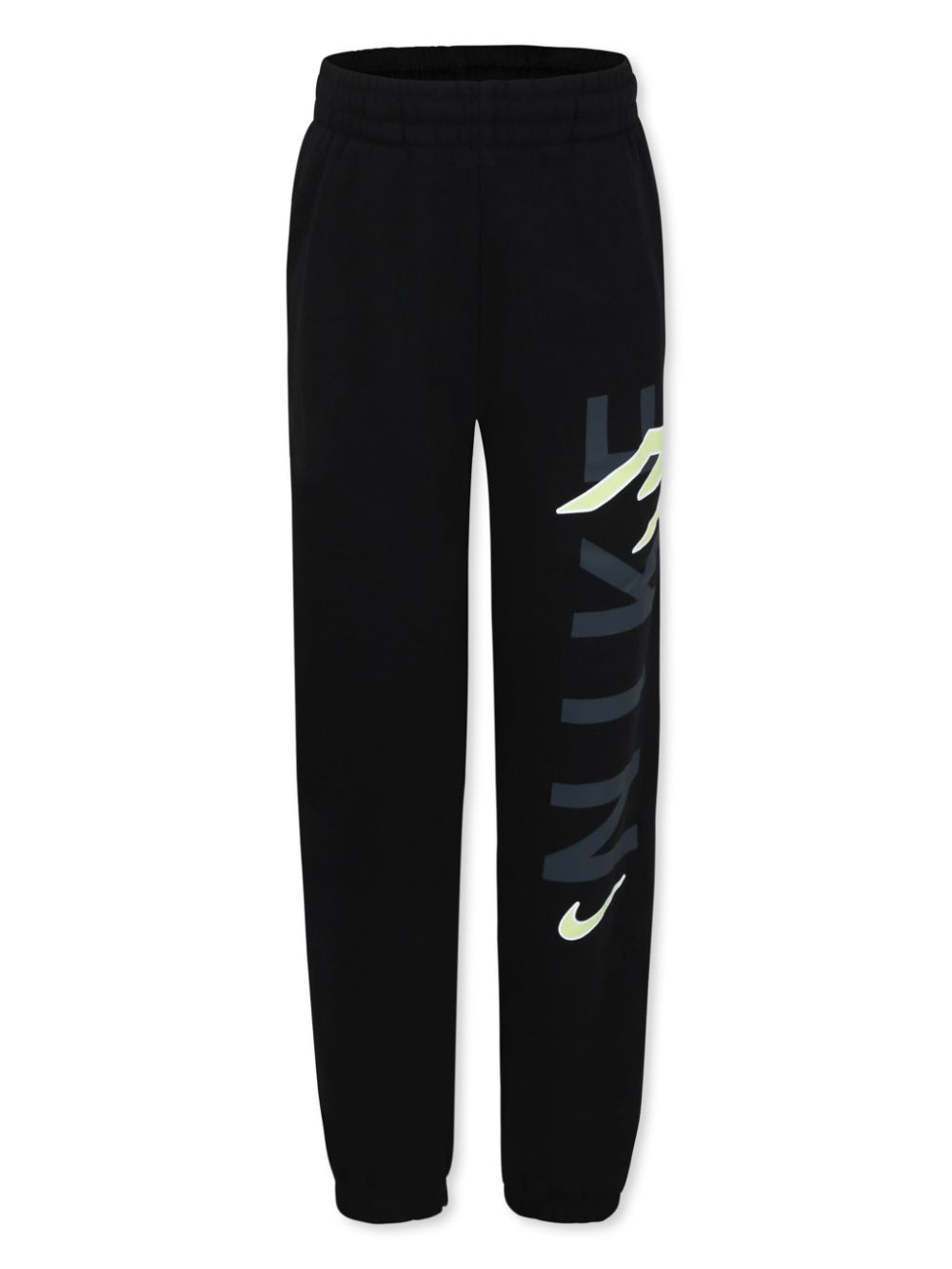 Nike Kids logo-print trousers - Black von Nike Kids