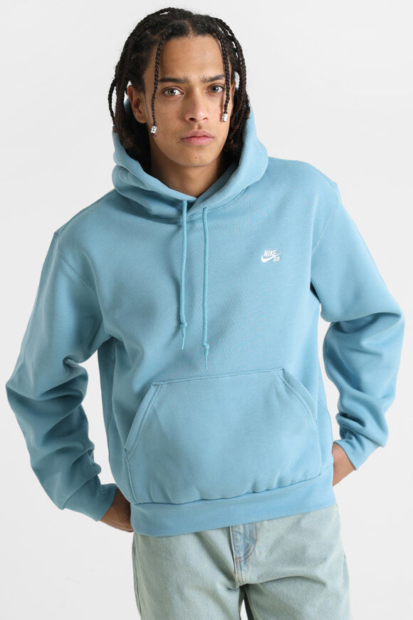 Nike SB Fleece Oversize Kapuzensweatshirt | Denim Turquoise | Herren  | L von Nike SB