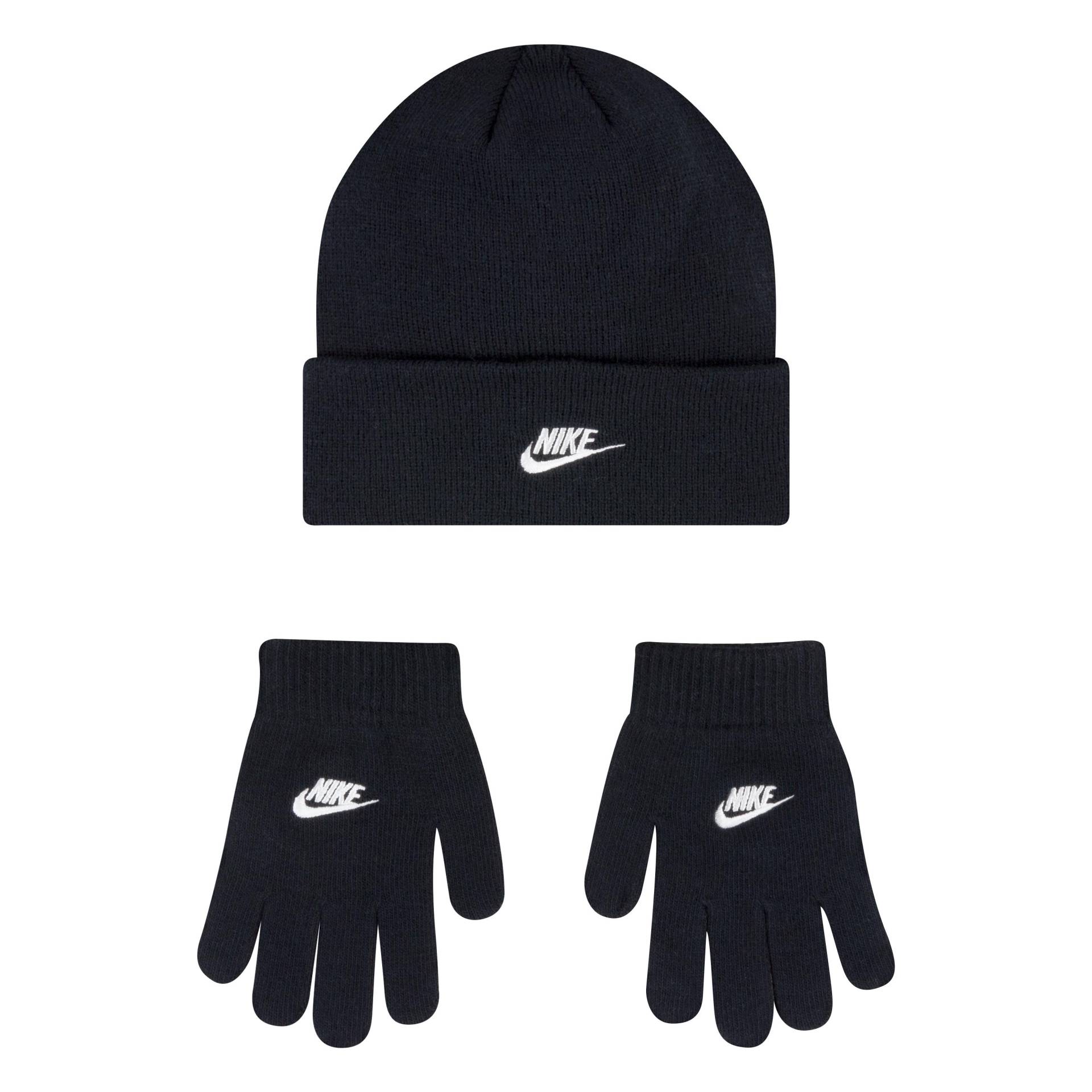 Nike Sportswear Beanie »und Handschuhe Set für Kinder«, (Set, 2 St.), Grösse 8-15 von Nike Sportswear