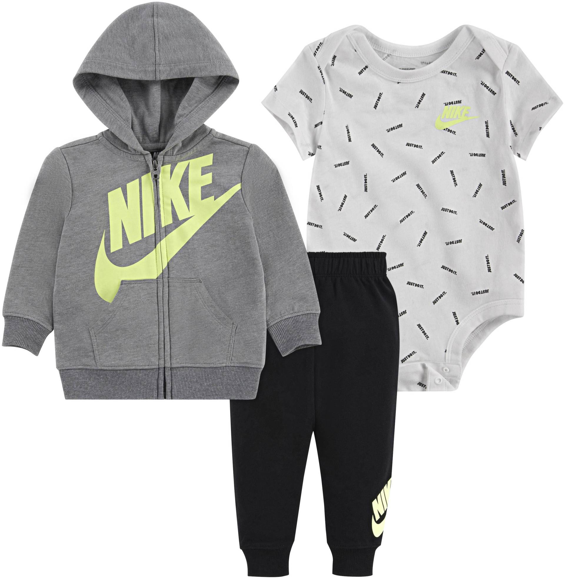 Nike Sportswear Erstausstattungspaket »JDI TOSS 3PC FZ PANT SET« von Nike Sportswear