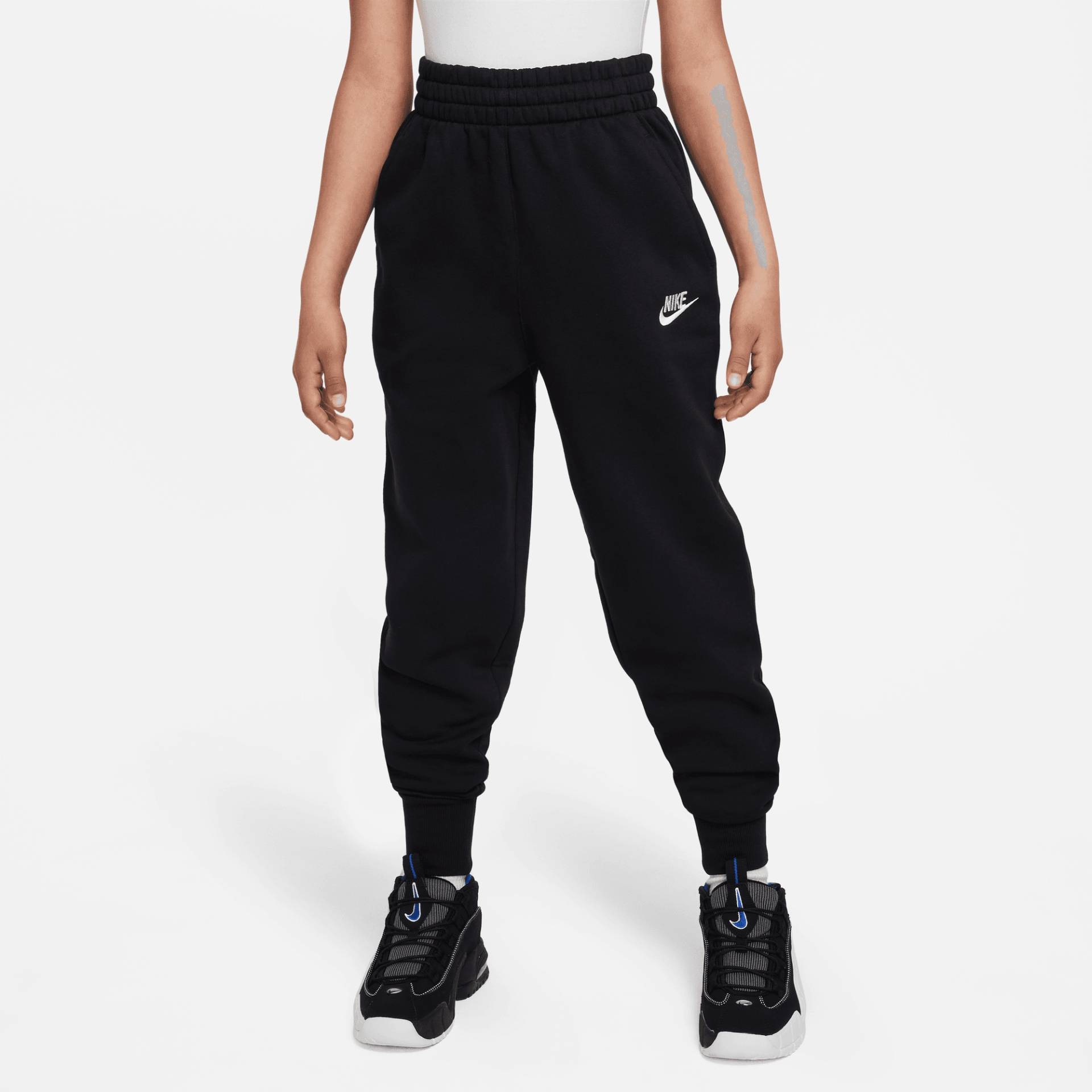 Nike Sportswear Jogginghose »CLUB FLEECE BIG KIDS' (GIRLS') HIGH-WAISTED FITTED PANTS« von Nike Sportswear