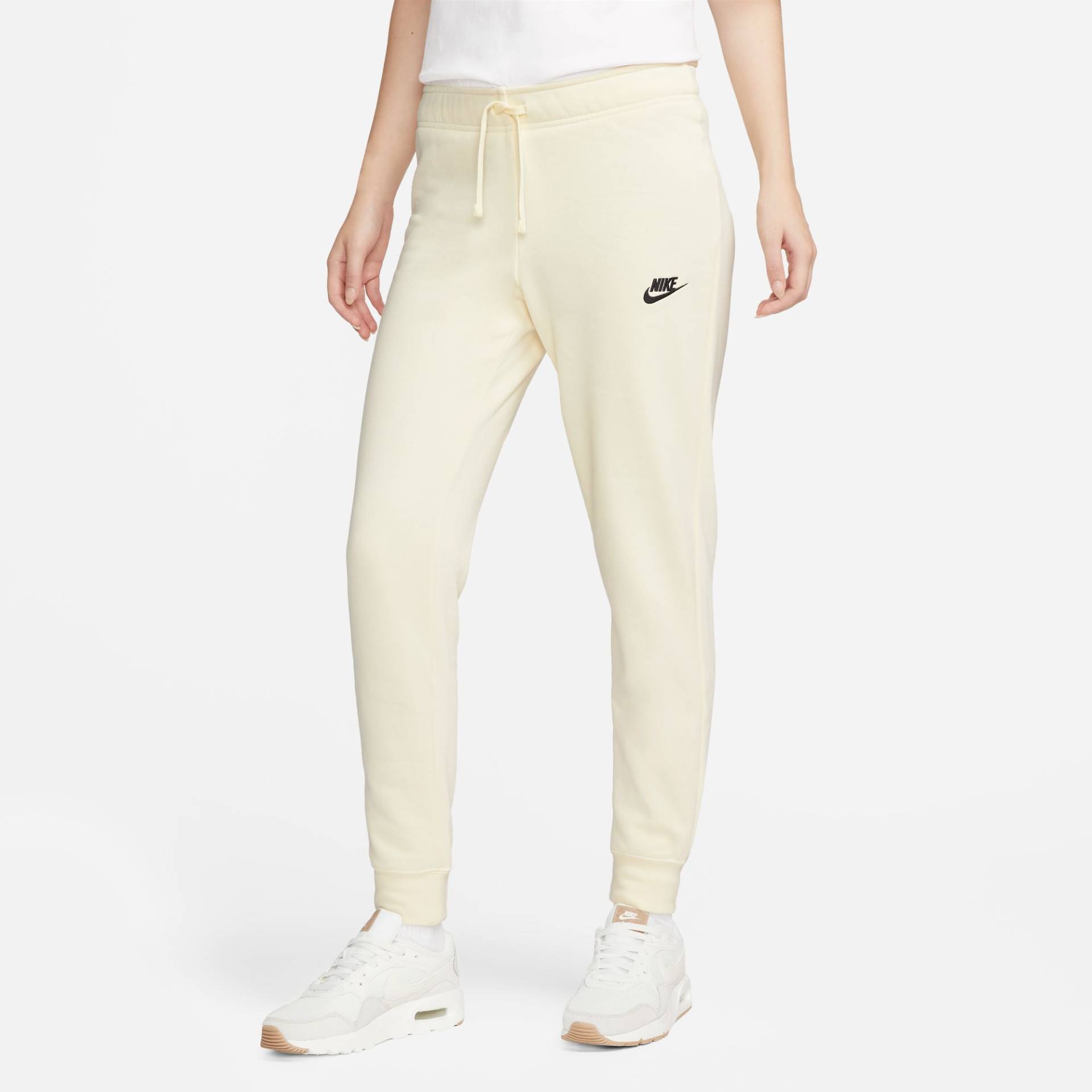 Nike Sportswear Jogginghose »Club Fleece Women's Mid-Rise Slim Joggers«, weiches Fleecematerial Nike Sportswear Jogginghose »Club Fleece Women's Mid-Rise Slim Joggers«, weiches Fleecematerial von Nike Sportswear