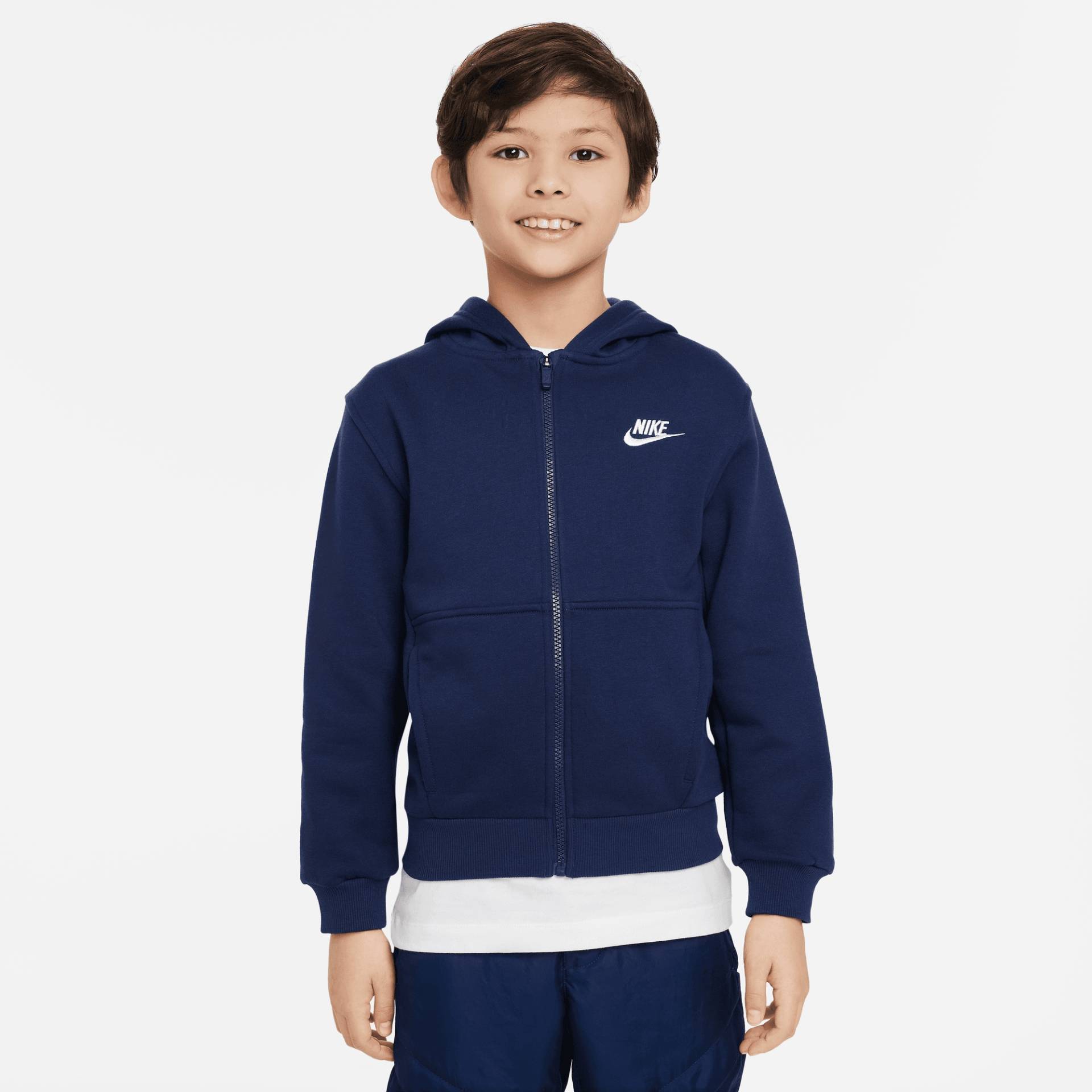 Nike Sportswear Kapuzensweatjacke »CLUB FLEECE BIG KIDS' FULL-ZIP HOODIE« Nike Sportswear Kapuzensweatjacke »CLUB FLEECE BIG KIDS' FULL-ZIP HOODIE« von Nike Sportswear