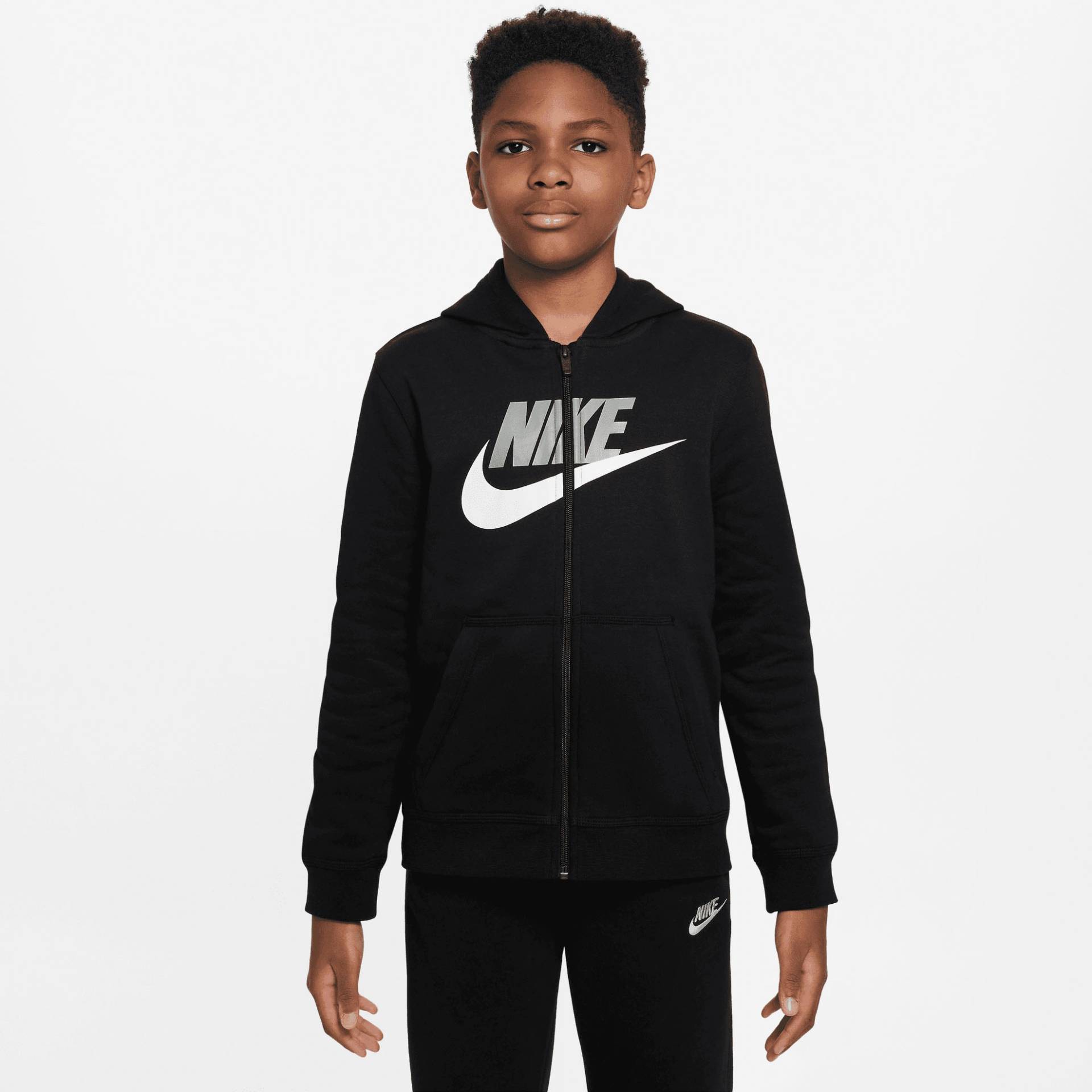 Nike Sportswear Kapuzensweatjacke »Club Fleece Big Kids' (Boys') Full-Zip Hoodie« von Nike Sportswear