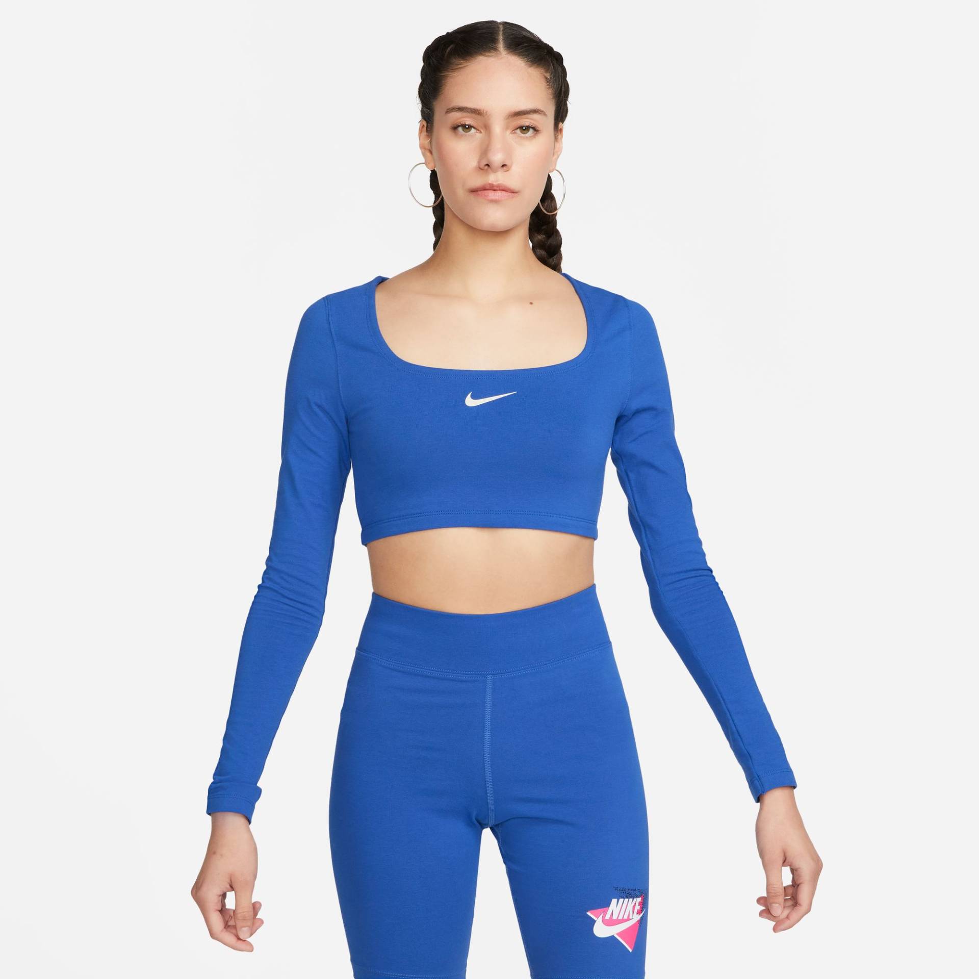 Nike Sportswear Langarmshirt »W NSW LS CROP TOP SW« von Nike Sportswear