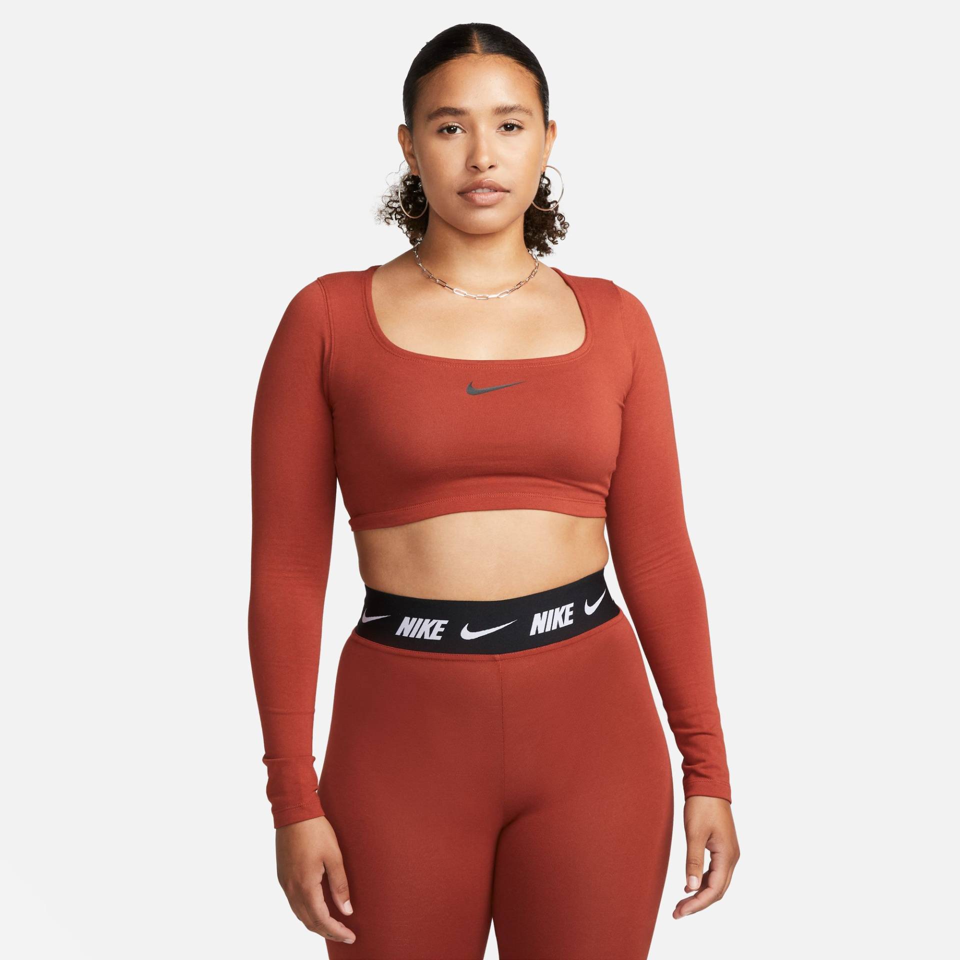 Nike Sportswear Langarmshirt »W NSW LS CROP TOP SW« Nike Sportswear Langarmshirt »W NSW LS CROP TOP SW« von Nike Sportswear
