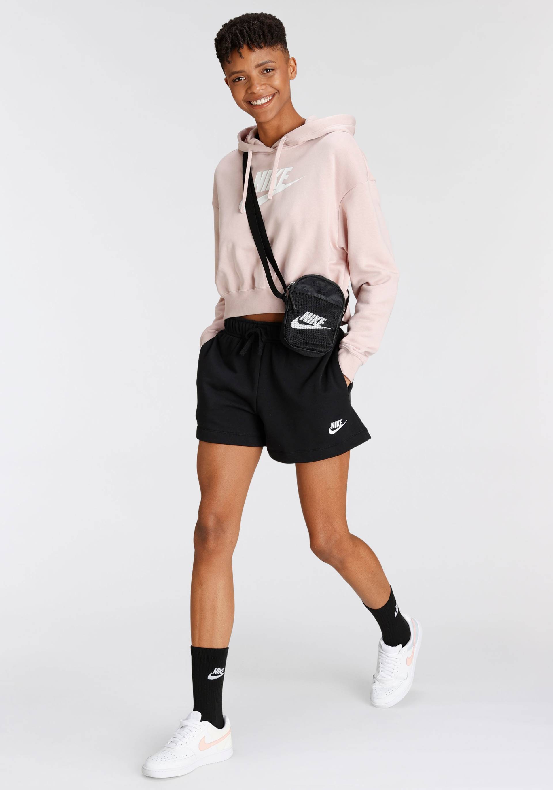 Nike Sportswear Sweatshorts »Club Fleece Women's Mid-Rise Shorts«, aus weichem Fleece Material von Nike Sportswear