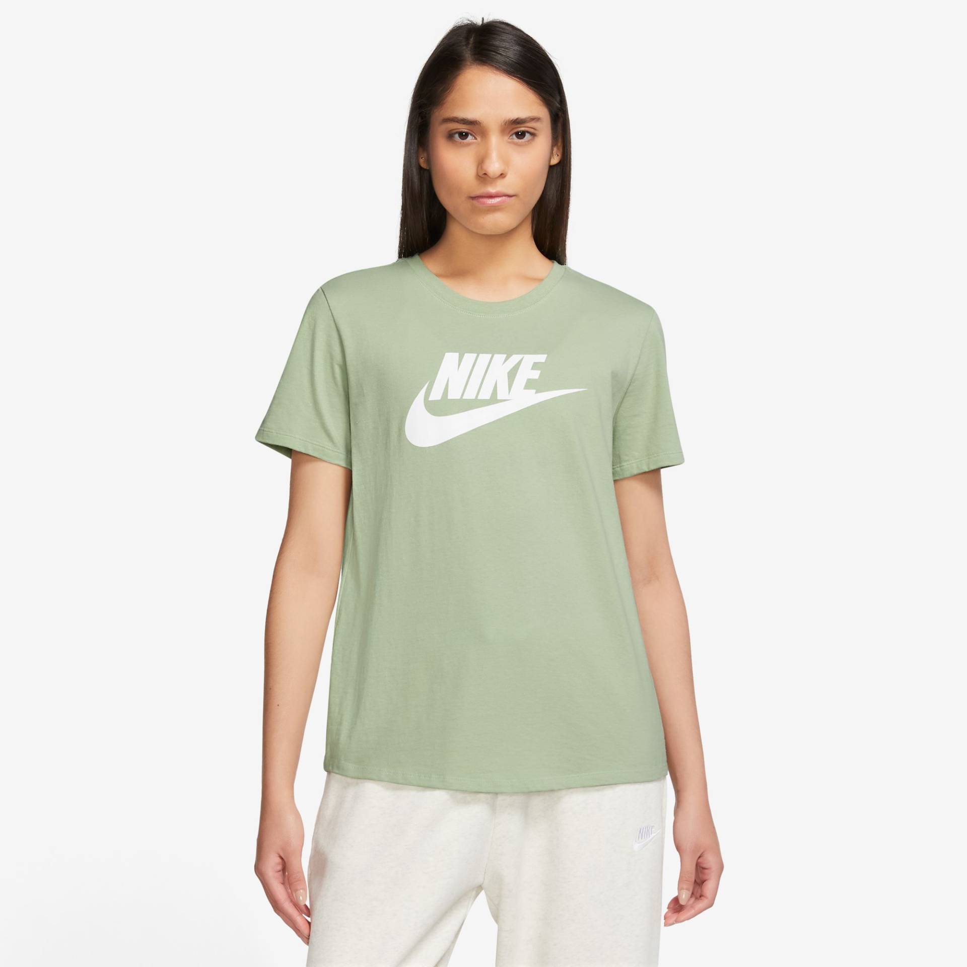 Nike Sportswear T-Shirt »ESSENTIALS WOMEN'S LOGO T-SHIRT«, Basic Damen T-Shirt mit Logo von Nike Sportswear