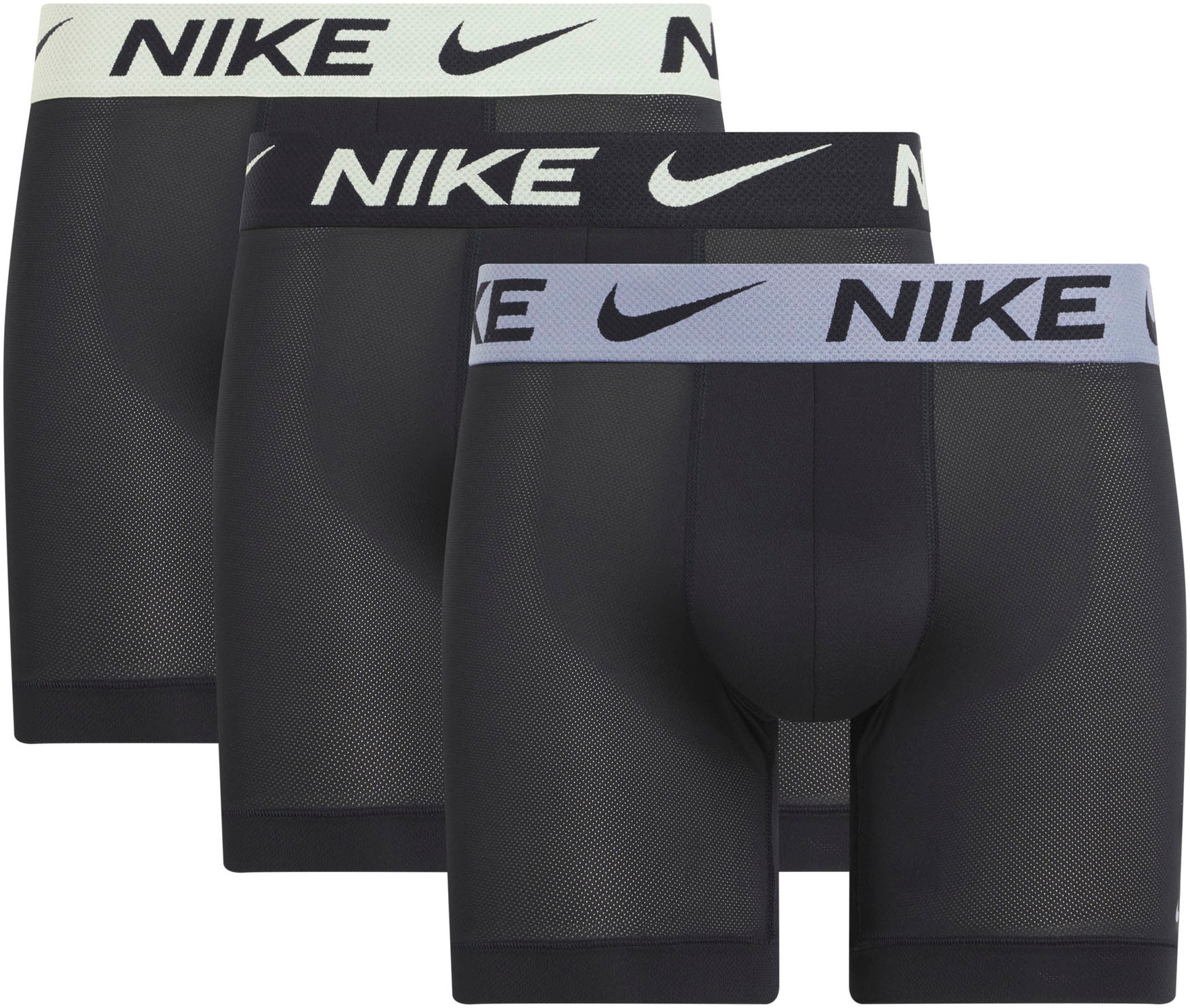 NIKE Underwear Boxershorts »BOXER BRIEF 3PK«, (Packung, 3 St., 3er), mit NIKE Logo-Elastikbund von Nike Underwear