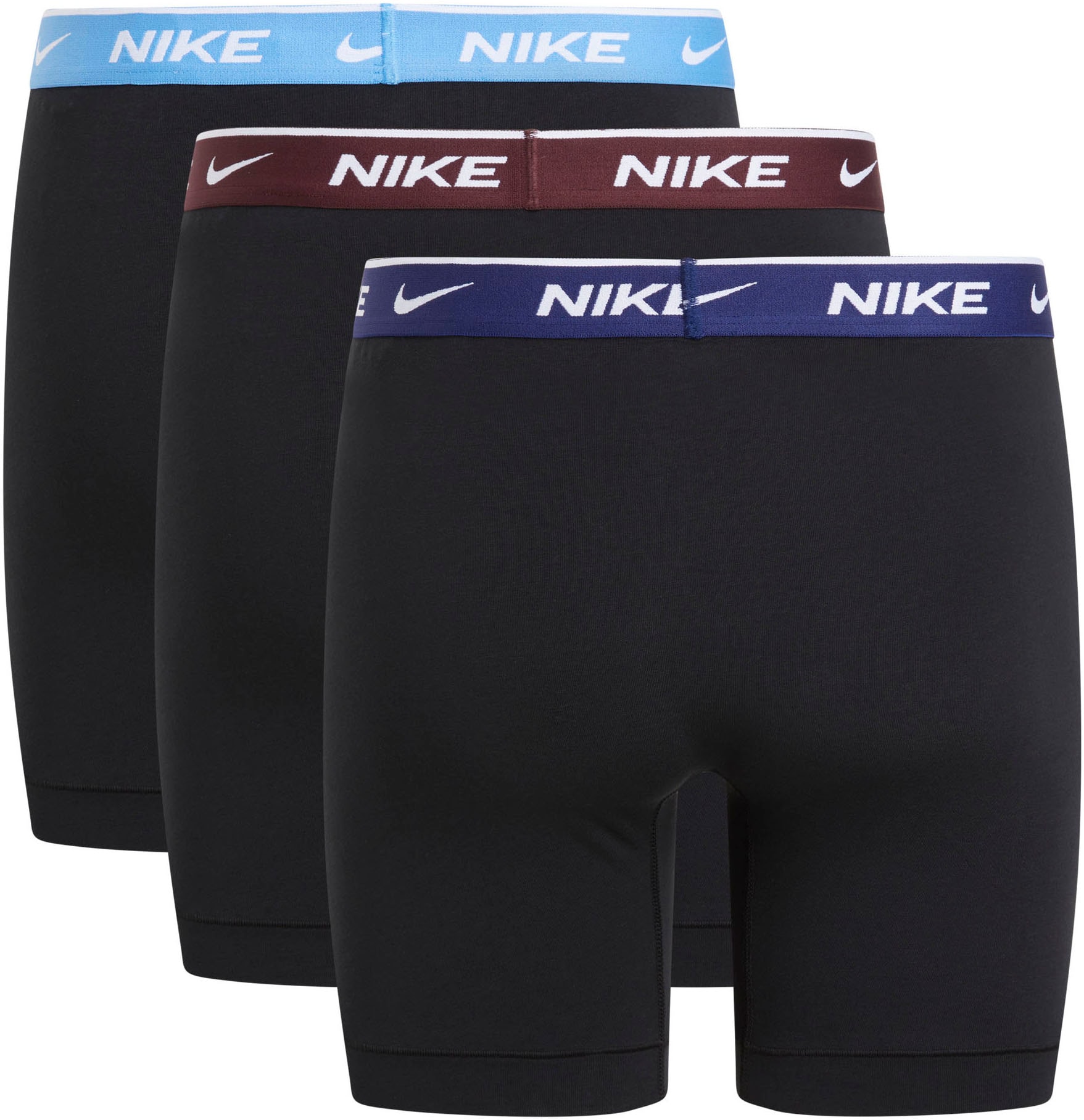 NIKE Underwear Boxershorts »BOXER BRIEF 3PK«, (Packung, 3 St., 3er), mit NIKE Logo-Elastikbund von Nike Underwear