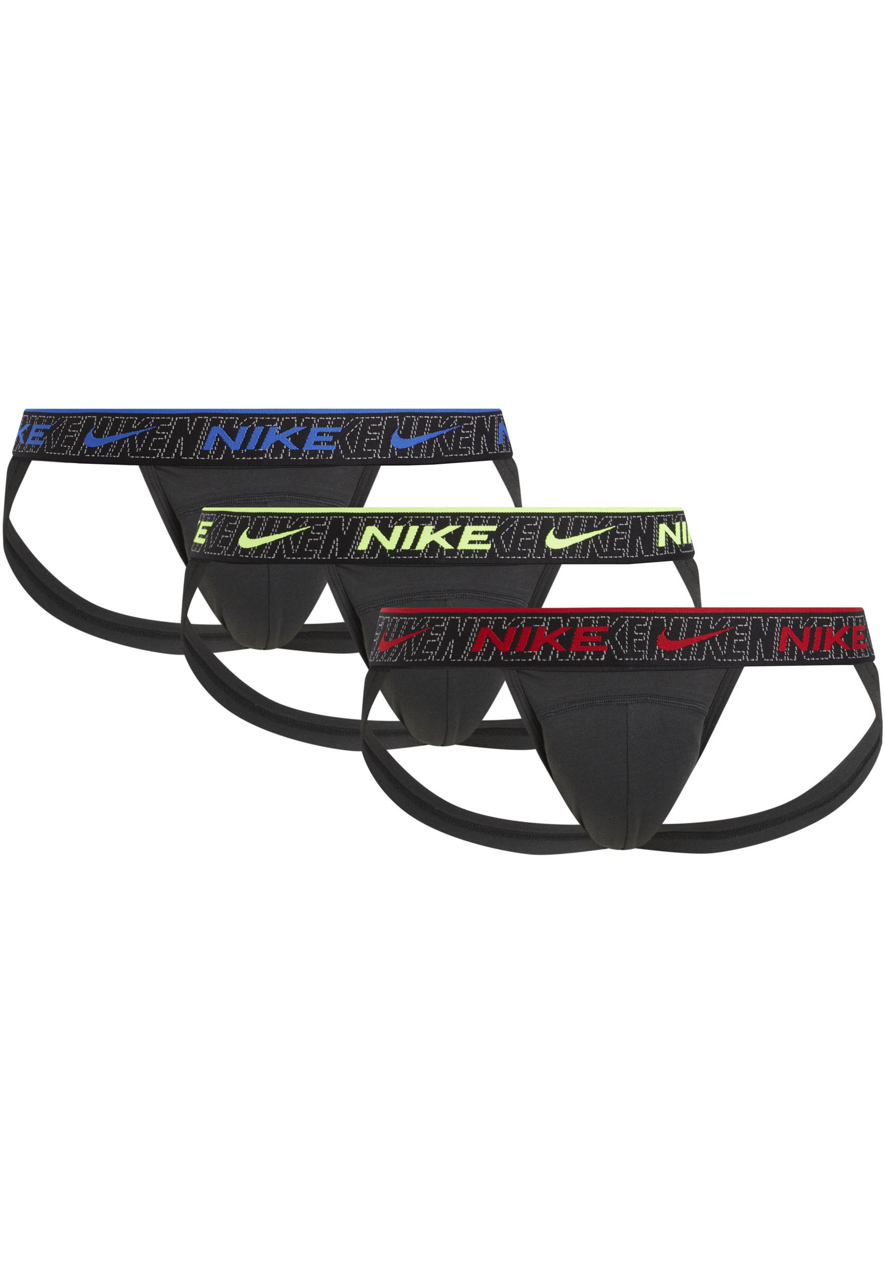 NIKE Underwear String »JOCK STRAP 3PK«, (Packung, 3 St., 3er), mit NIKE Logo-Elastikbund von Nike Underwear