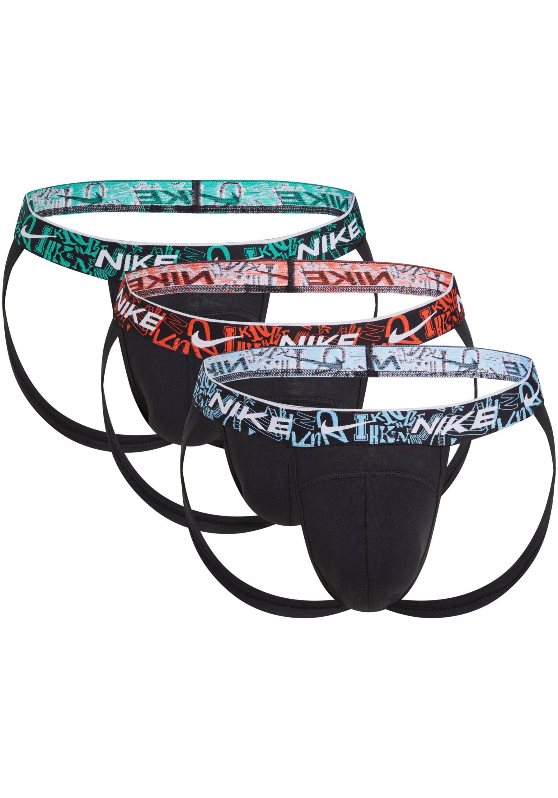 NIKE Underwear String »JOCK STRAP 3PK«, (Packung, 3 St., 3er), mit NIKE Logo-Elastikbund von Nike Underwear