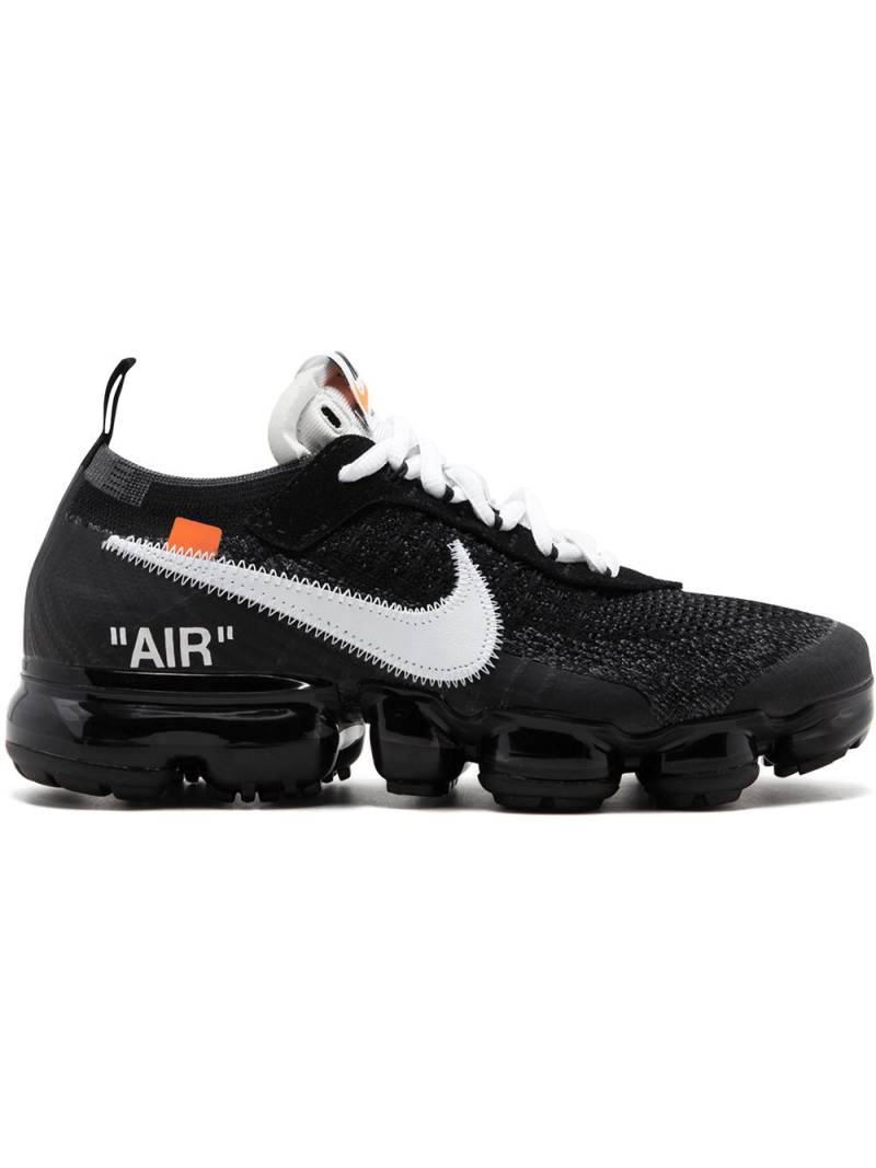 Nike X Off-White The 10 Air Vapormax Flyknit sneakers - Black von Nike X Off-White