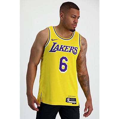 Los Angeles Lakers Icon Edition LeBron James Herren Basketballtrikot von Nike