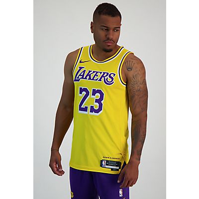 Los Angeles Lakers Icon Edition LeBron James Herren Basketballtrikot von Nike