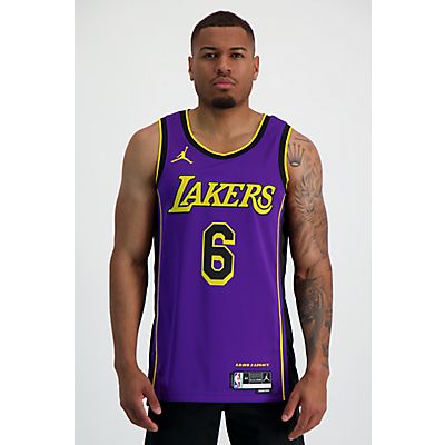 Los Angeles Lakers LeBron James Herren Basketballtrikot von Nike