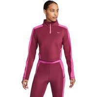 NIKE Damen Fitnesssweater Dri-FIT lila | S von Nike