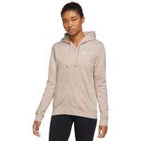 NIKE Damen Jacke Sportswear Club Fleece beige | XL von Nike