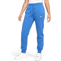 NIKE Damen Jogginghose Sportswear Phoenix Fleece blau | M von Nike