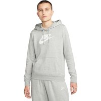 NIKE Damen Kapuzenpullover Sportswear Club Fleece grau | S von Nike