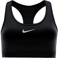 NIKE Damen Sport-BH Swoosh Medium Support  schwarz | XS von Nike