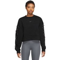 NIKE Damen Sweater  Dri-FIT Get Fit schwarz | M von Nike