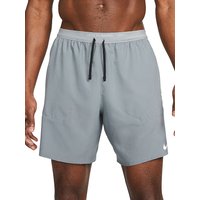 NIKE Herren 2in1 Laufshort Dri-FIT Stride 7 grau | XXL von Nike