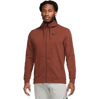 NIKE Herren Kapuzenjacke Dri-FIT dunkelrot | S von Nike