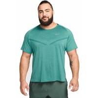 NIKE Herren Laufshirt Dri-FIT ADV TechKnit Ultra dunkelgrün | L von Nike