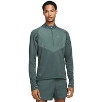 NIKE Herren Laufshirt Element Running Division dunkelgrün | L von Nike