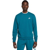 NIKE Herren Sweater Sportswear Club French Terry petrol | XL von Nike