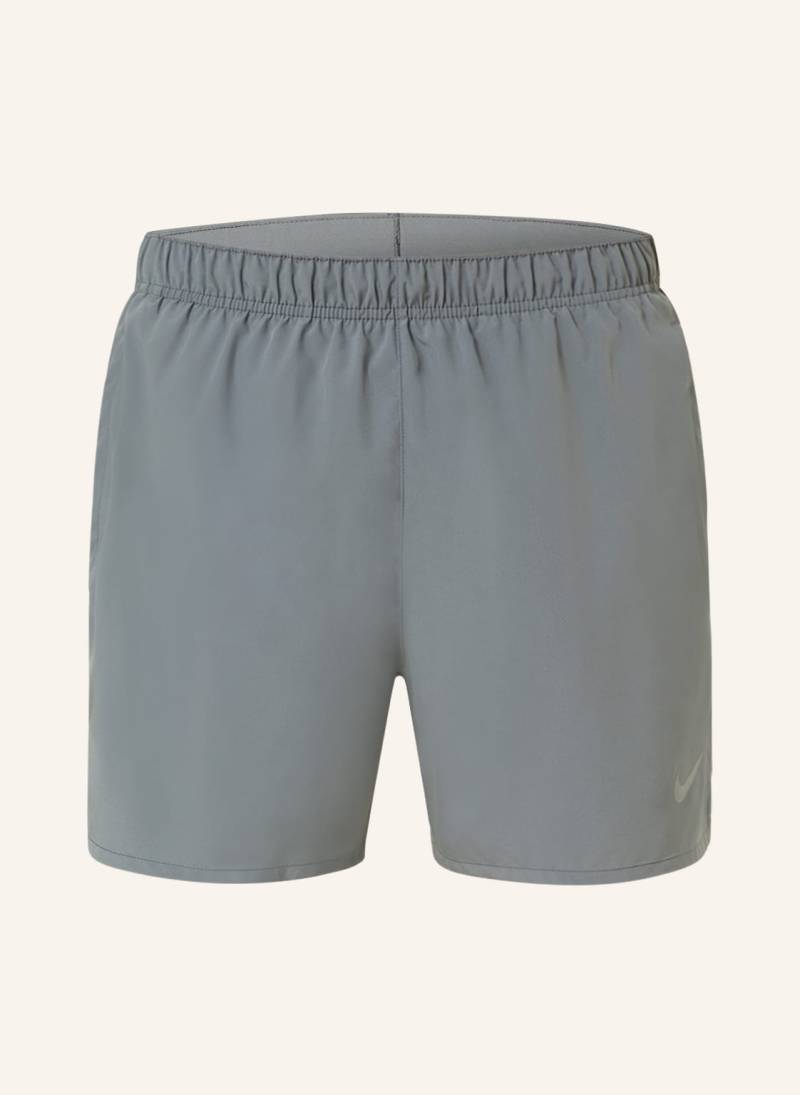 Nike 2-In-1-Laufshorts Challenger grau von Nike