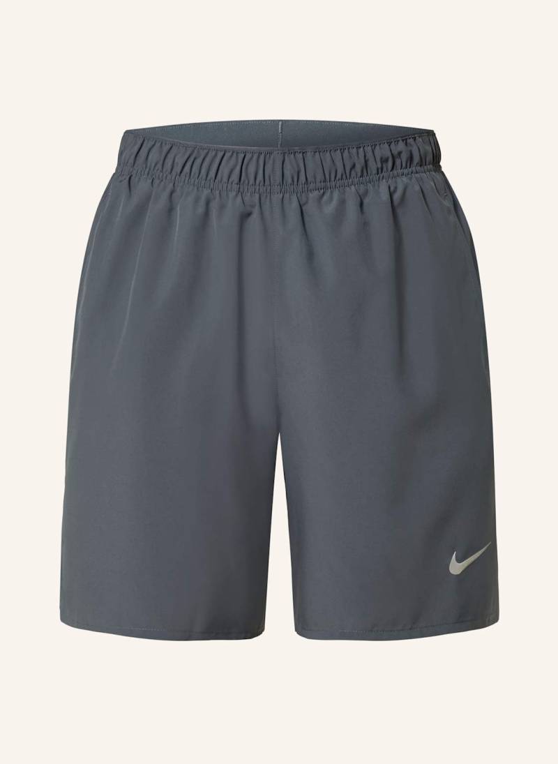 Nike 2-In-1-Laufshorts Dri-Fit Challanger blau von Nike